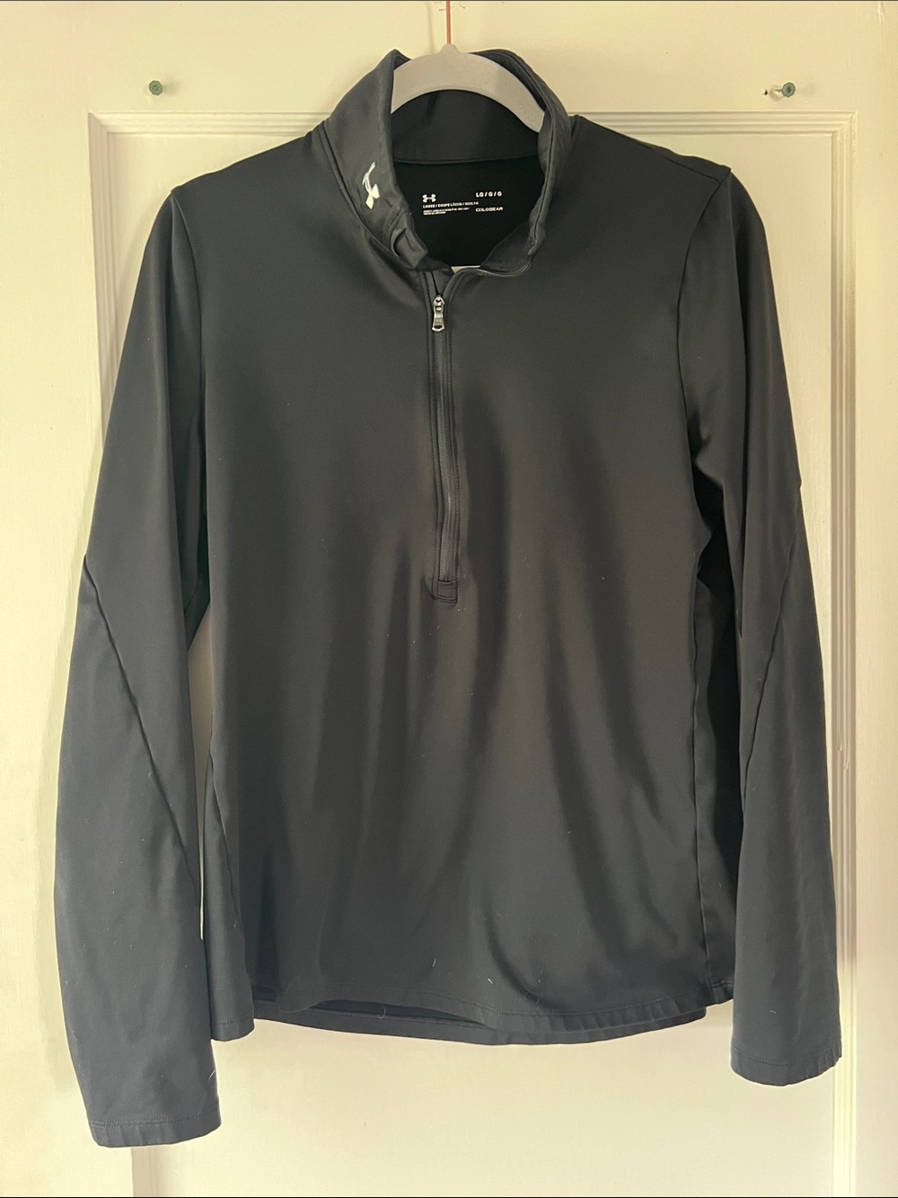 Under Armour Black Woman's Half-Zip Performance Pullover